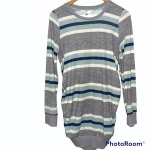 Two Beautiful Maternity Striped Tunic / Dress